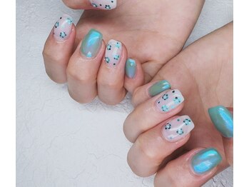 ナナネイル(7.Nail)/ホログラムお花