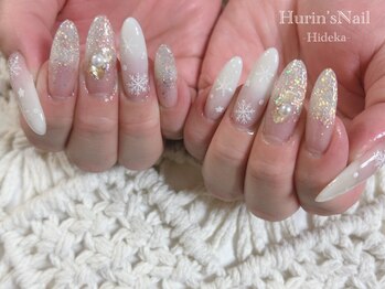 ヒューリンズネイル(Hurin’s Nail)/冬ネイル♪