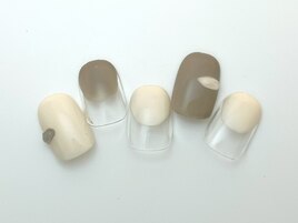 Aコース4400円カジュアルネイル