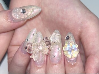 タル(Dal)の写真/【小綱町/土橋】あなただけの"可愛い"を叶える♪リボン/韓国風/バラ/ストーン…様々なモチーフ多数取扱☆