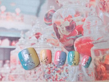 ネイルサロン&スクール ジーナ(GINA)/カラフル