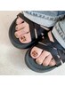 フットネイル【親指アートコース】¥8000