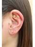 今トレンドSNSで話題沸騰中【耳ツボジュエリー】2週間以内来店¥3.850→¥3.300