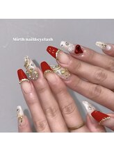 マース(Mirth)/クリスマスネイル