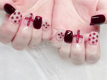 クイックスカルプ 新宿店(Quick Sukarupu)/ボルドーカラーネイル