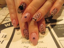 ラヴュール(LA Beaull)/シースルーネイル