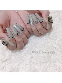 春のマットネイル