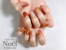 ノエル(Noel)/ワントーン×ミラーネイル