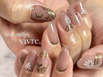 ヴィーヴル(vivre.)/モロッカン/手書き