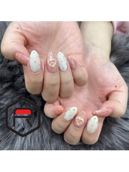 東海最大級ネイルサロン by レディスペネイル 名駅店/ガーリーネイル