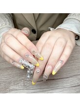 エムサロン(M salon)/黄色フレンチ♪