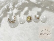 リトルビュー(little view)/フットホワイトパール¥12980