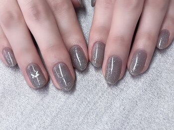 ローランリム(LORAN Lim)/クリアブラック×リボンネイル♪