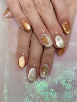 ニュアンスデザインネイル