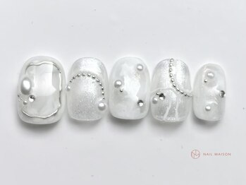 ホワイトニュアンス￥7800