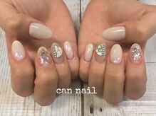 キャンネイル 金山店(Can Nail)/クリアネイル♪パーツ系ネイル♪