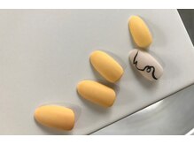 ネイルスミス(Nailsmith)/イエロー×ニュアンスライン