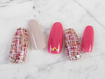 シシ(SiSi)/#ツイード #秋 #ピンク