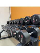 マイボディ 佐久インターウェーブ店(MY-BODY)/ダンベルも各重量を用意！