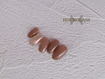 アワーグラスネイル 海田店(HOURGLASS NAIL)/シンプルHAND*新5800円/再6800円