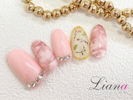 ドライフラワー×マーブル