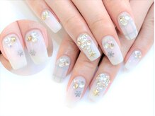 ネイルコレクション ピンク(Nail Collection Pink)/ジェルアート放題★雪の結晶