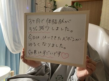 ヨサパーク カズリー(YOSA PARK kazury)/お客様の声、30代の方です!