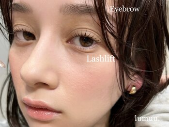 ルムー(lumuu.)/まつげパーマ×眉毛