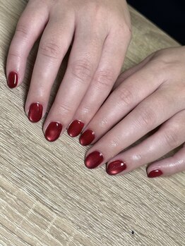 エーナイン イオン一関店/とろフラマグネットネイル