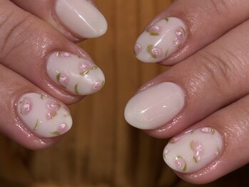ファミーユネイル(Fameu nail)/flower design.