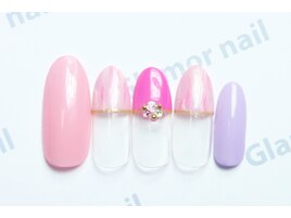 ストライプ風ぼかし☆¥6,900