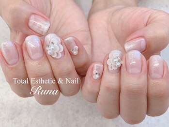 ルーナ(Runa)/３Dフラワーネイル