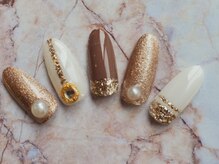 ビーケア 自由が丘店(B.care)/ビジューネイル￥6480