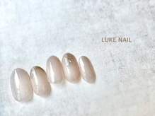 ルークネイル 恵比寿店(LUKE NAIL)/シンプルオフィスネイル　春