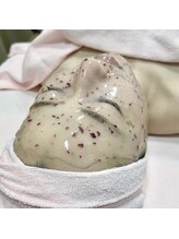 ビューティフェイス ビューティアイラッシュ 岡山天満屋店(BeautyFace Beautyeyelash)/お顔そりの後はパックで鎮静