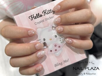 ネイルプラザ 河原町OPA店(NAIL PLAZA)/リボンネイル