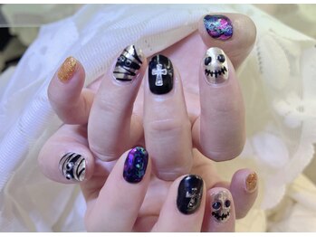 ネイルサロン ジェイ(Nail Salon J)/ハロウィンやり放題ネイル