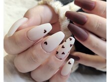 パーミル アイ アンド ネイル クマモト(permille ‰ eye&nail Kumamoto)/ハートネイル