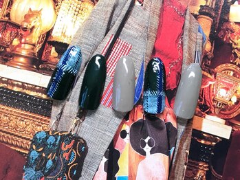 ネイルサロン&スクール ジーナ(GINA)/10月定額トレンドアート★