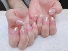 ネイル リッカ 札幌駅前店(NAIL RICCA)/NAIL RICCA　ラメグラデーション