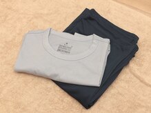 西の整体院/お着替えご用意しております♪