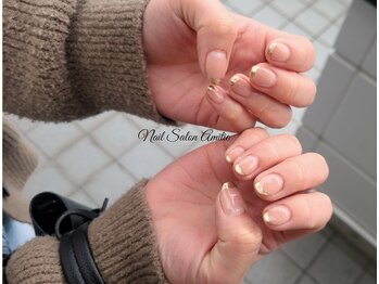 ネイルサロン アミティエ(Nail Salon Amitie)/ミラーフレンチ＊