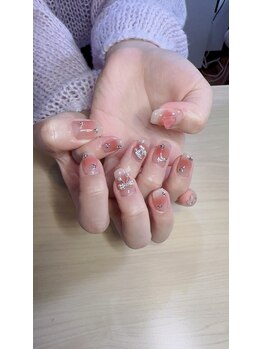 サムズアップネイル(thumbs up nail)/パーツなど別料金になります