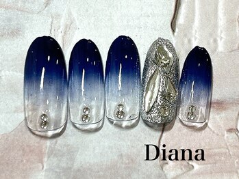 ディアナ ひたちなか高場店(DIANA)/定額ネイル 7700円 A-181