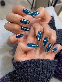 成人式前撮りネイル♪