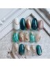【NatuLa ６月定額ネイルB】リピーター様¥7500→