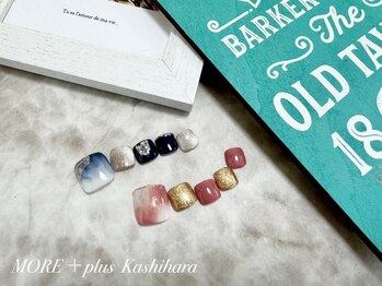 モアプラス 橿原店(MORE+plus)の写真/オシャレはお足元から抜かりなく♪お仕事などでハンドが出来ない方にもおすすめ◎サンプル多数ご用意☆