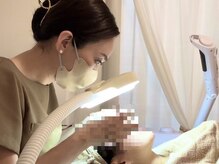 サロンハジュ(salon HAJU)の雰囲気（拡大鏡で毛穴を観察しセルフケアでは届かない毛穴の奥まで綺麗に）