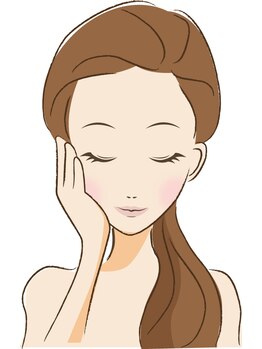 ビジュー(Bijou)の写真/つるんと輝く肌へ!フェイシャル脱毛でメイクのりが格段に向上☆敏感肌の方の肌のトーンアップもサポート!