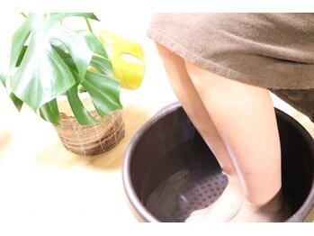 クレ レディースシェービングアンドサロン(clef)/足湯